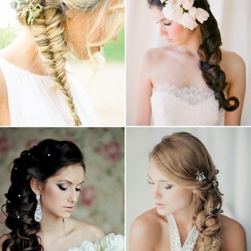 Wedding Hairstyles For Long Hair With Side Swept (Photo 6 of 15)