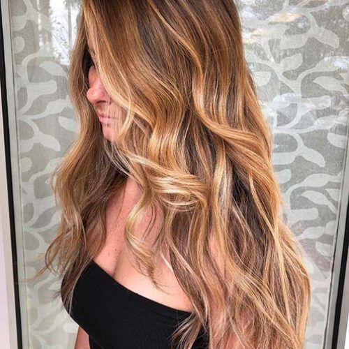 Marsala To Strawberry Blonde Ombre Hairstyles (Photo 16 of 20)