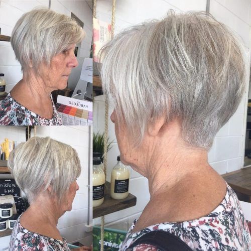Dusty Lavender Short Shag Haircuts (Photo 20 of 20)
