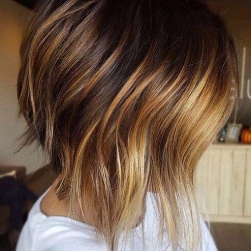 Subtle Balayage Highlights For Short Hairstyles (Photo 10 of 20)