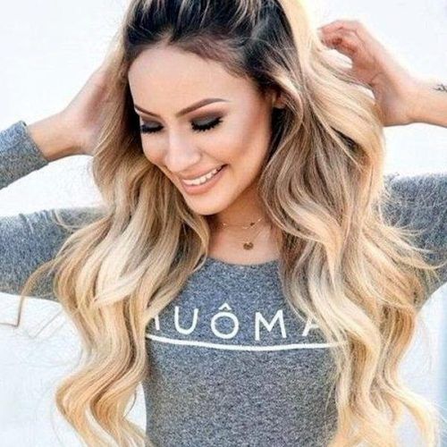 Long Hairstyles Thick Wavy Hair (Photo 15 of 15)