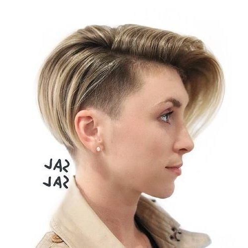 Pixie-Bob Haircuts With Temple Undercut (Photo 2 of 15)