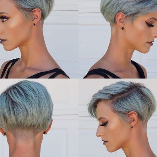Styled Back Top Hair For Stylish Short Hairstyles (Photo 5 of 20)