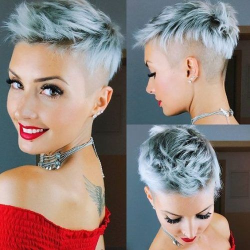 Spiky Short Hairstyles With Undercut (Photo 7 of 20)