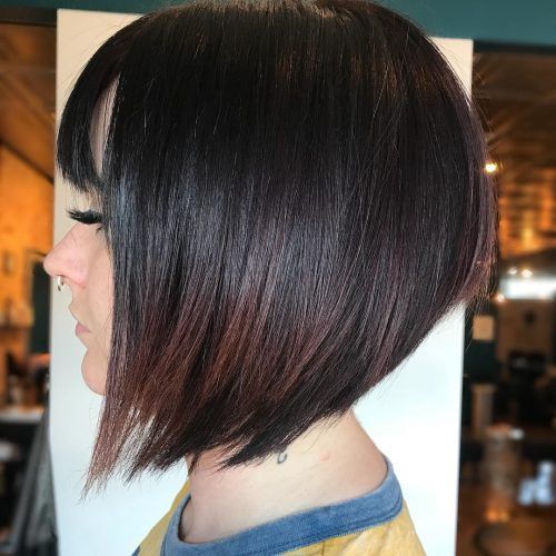 Short Sliced Inverted Bob Hairstyles (Photo 16 of 20)