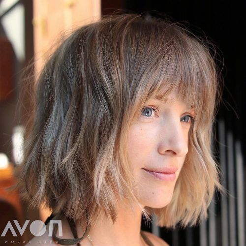 Short Chopped Haircuts With Bangs (Photo 15 of 20)