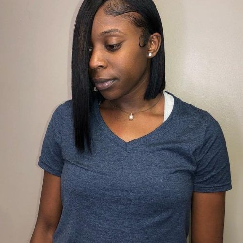 Messy Bob Hairstyles With A Deep Side Part (Photo 11 of 20)