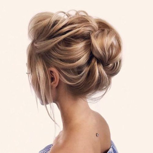 Wavy Updos Hairstyles For Medium Length Hair (Photo 9 of 20)
