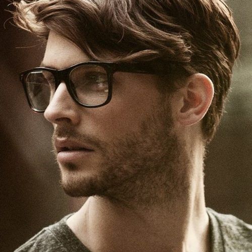 Medium Haircuts For People With Glasses (Photo 16 of 20)