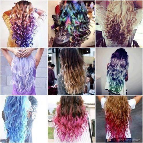 Long Hairstyles Dyed (Photo 7 of 15)
