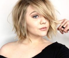 2024 Latest Edgy Bob Hairstyles with Wispy Texture