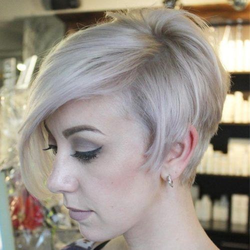 Ash Blonde Short Hairstyles (Photo 10 of 20)