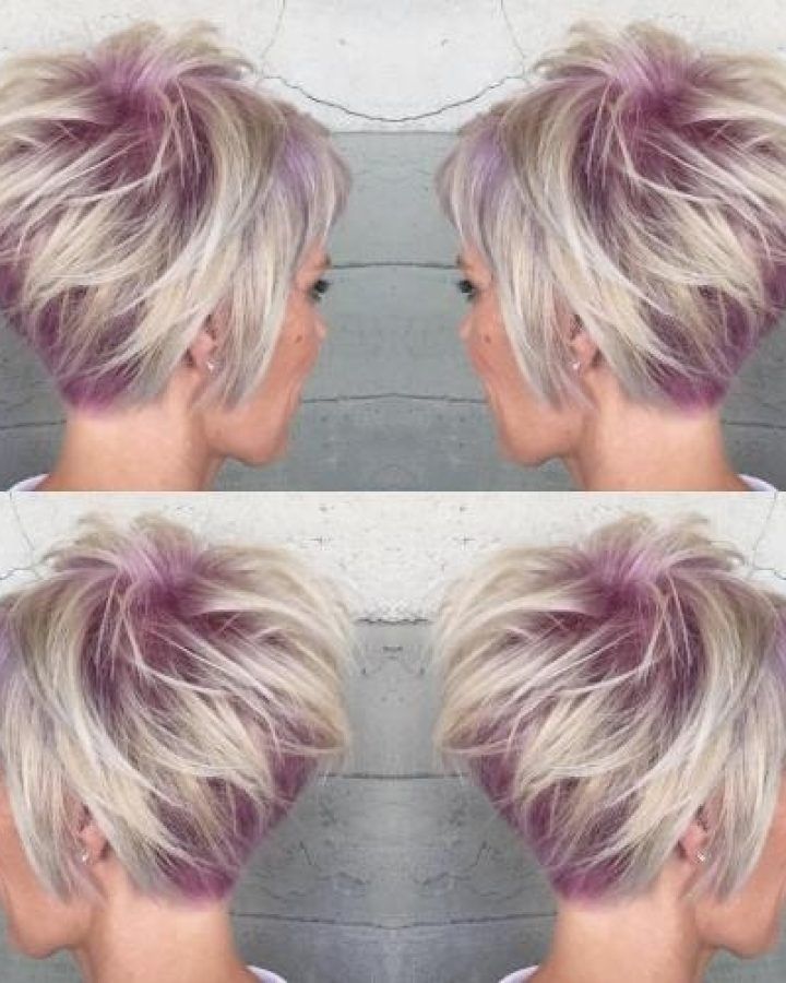 2024 Latest Pastel and Ash Pixie Haircuts with Fused Layers