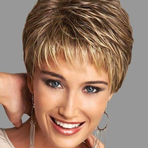 Short Hairstyles With Feathered Sides (Photo 11 of 20)
