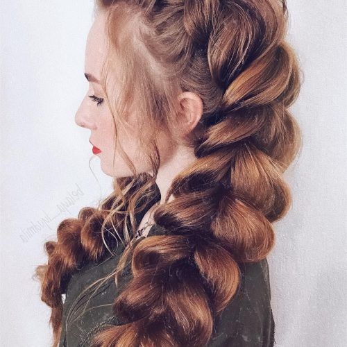 Pony Hairstyles With Textured Braid (Photo 3 of 20)