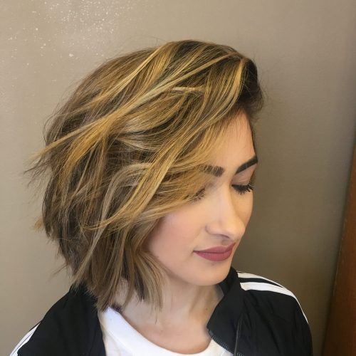 Undercut Bob Hairstyles With Jagged Ends (Photo 20 of 20)