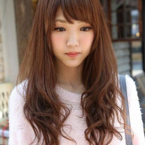Korean Girl Long Hairstyles (Photo 5 of 15)