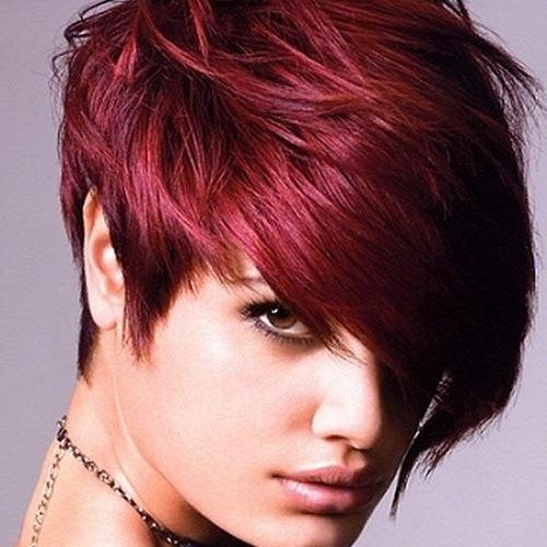 Red Short Hairstyles (Photo 11 of 20)
