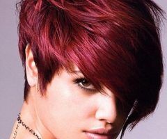 20 Inspirations Short Haircuts with Red Color