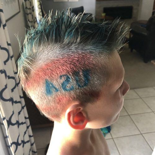 Blue Hair Mohawk Hairstyles (Photo 12 of 20)