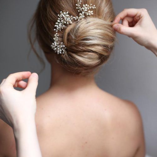 Chic And Sophisticated Chignon Hairstyles For Wedding (Photo 11 of 20)