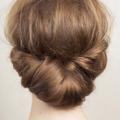 Low Messy Bun Hairstyles For Mother Of The Bride (Photo 17 of 20)