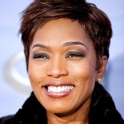 African American Short Haircuts For Round Faces (Photo 12 of 20)