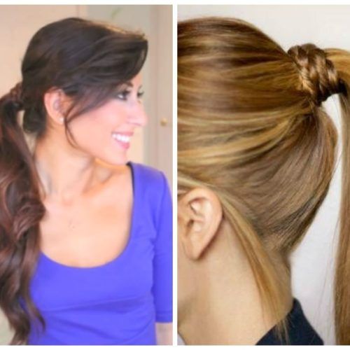 Wrapped-Up Ponytail Hairstyles (Photo 20 of 20)