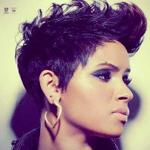Purple And Black Short Hairstyles (Photo 7 of 20)