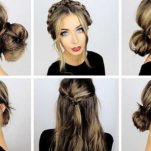 Quick Easy Short Updo Hairstyles (Photo 12 of 15)