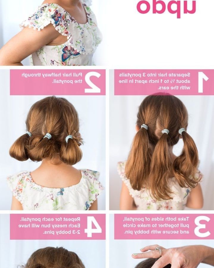 Children's Updo Hairstyles