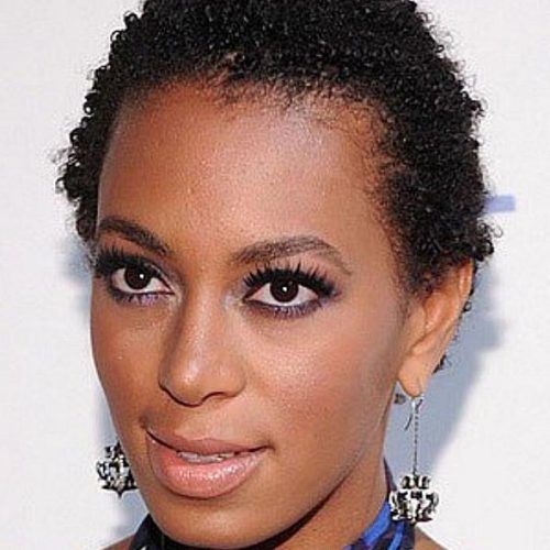 Short Haircuts For Naturally Curly Black Hair (Photo 20 of 20)