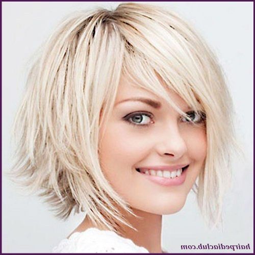 Layered Short Hairstyles For Round Faces (Photo 7 of 20)