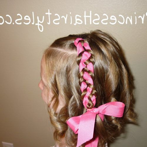Braided Ribbon Hairstyles (Photo 12 of 15)