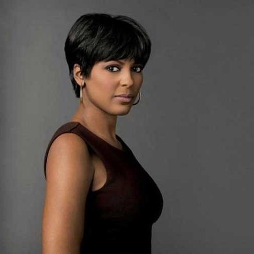 Short Haircuts For Black Women With Thick Hair (Photo 9 of 20)