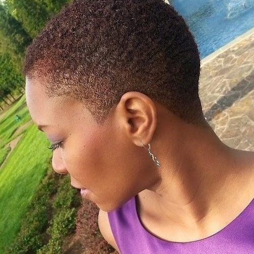 Black Women Natural Short Haircuts (Photo 11 of 20)