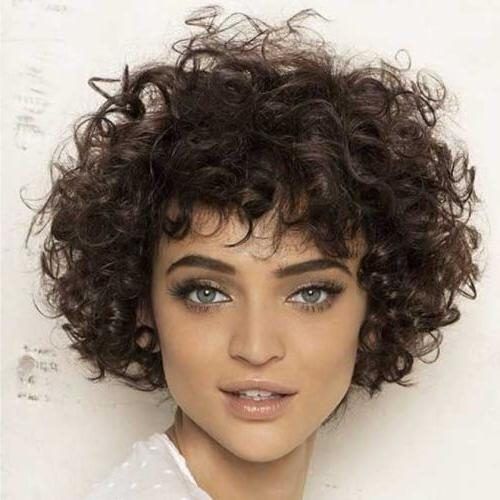Short Haircuts For Thick Curly Frizzy Hair (Photo 14 of 20)