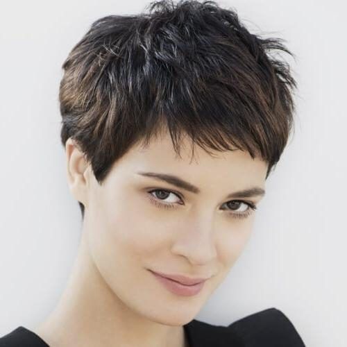 Very Short Haircuts For Women With Thick Hair (Photo 1 of 20)