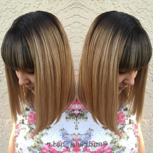 Steeply Angled A-Line Lob Blonde Hairstyles (Photo 19 of 20)