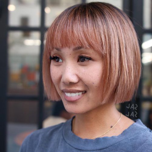 Choppy Side-Parted Bob Hairstyles (Photo 9 of 20)