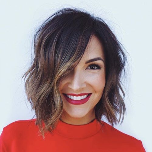 Chin-Length Bob Hairstyles With Middle Part (Photo 8 of 20)