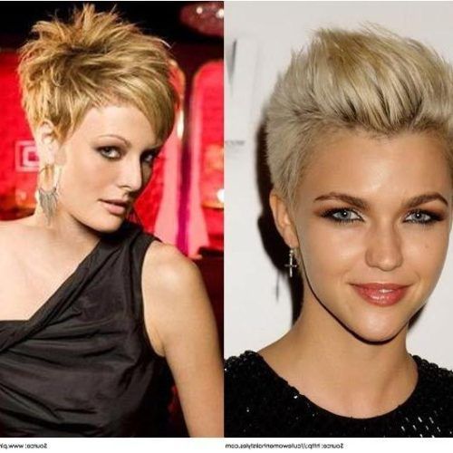 Spunky Short Hairstyles (Photo 1 of 20)