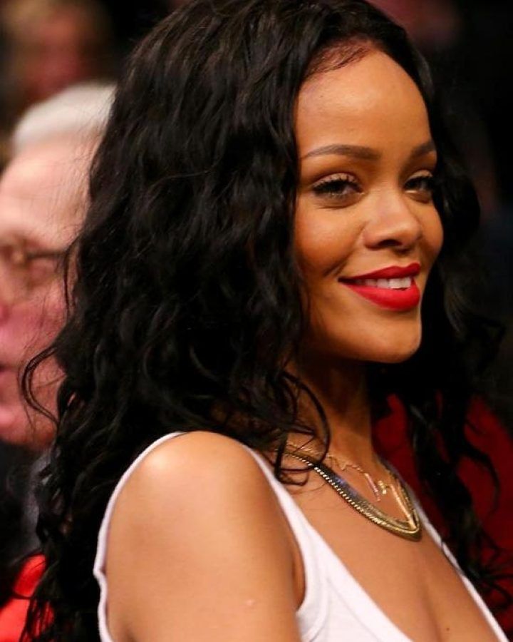 15 Inspirations Long Hairstyles Rihanna