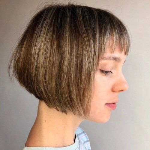 Stacked Bob Hairstyles With Fringe And Light Waves (Photo 13 of 20)