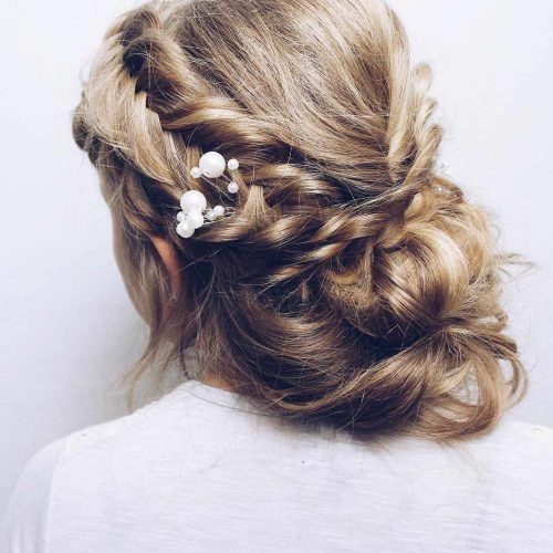 Chunky French Braid Chignon Hairstyles (Photo 17 of 20)