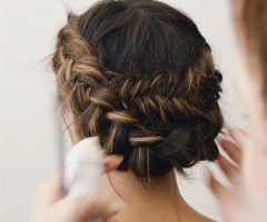 20 Ideas of Softly Pulled Back Braid Hairstyles
