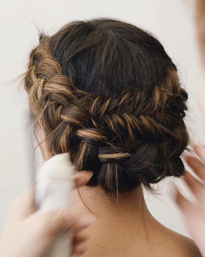 20 Ideas of Softly Pulled Back Braid Hairstyles