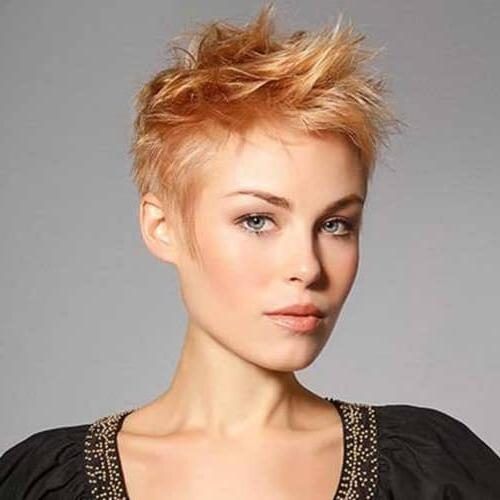 Strawberry Blonde Short Haircuts (Photo 9 of 20)