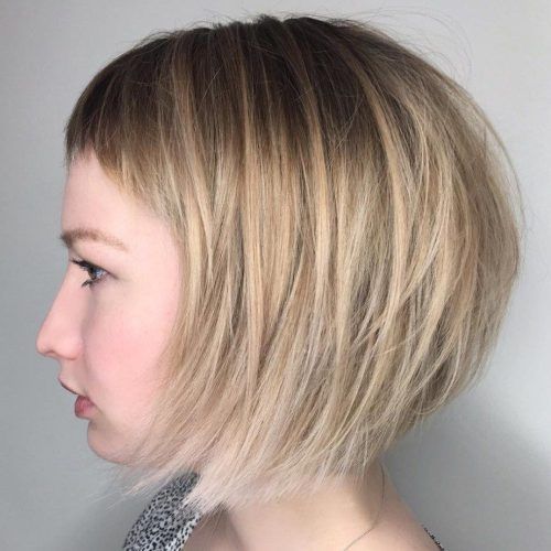 Short Bob Hairstyles With Cropped Bangs (Photo 2 of 20)