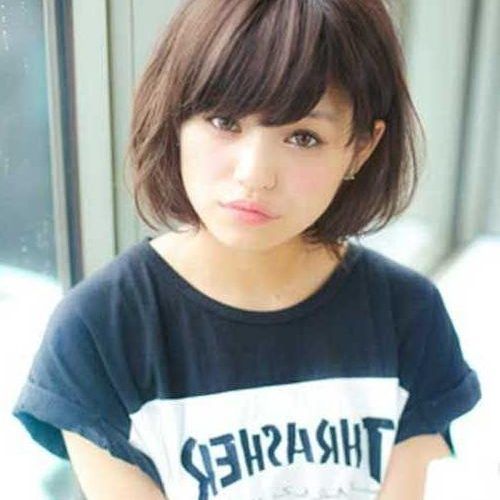 Cute Short Asian Hairstyles (Photo 4 of 20)